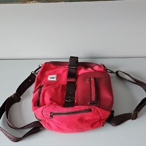 Anvanda Stockholm Canvas & Leather Backpack